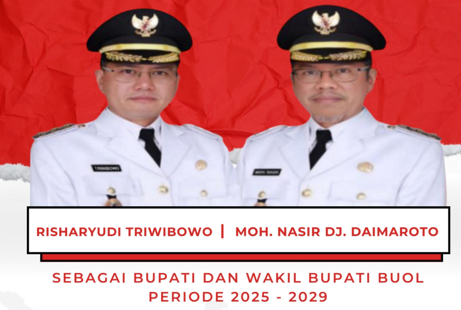 MK Tolak Gugatan Sengketa Pilkada Buol, Bowo – Nasir Pimpin Buol 5 Tahun Ke Depan