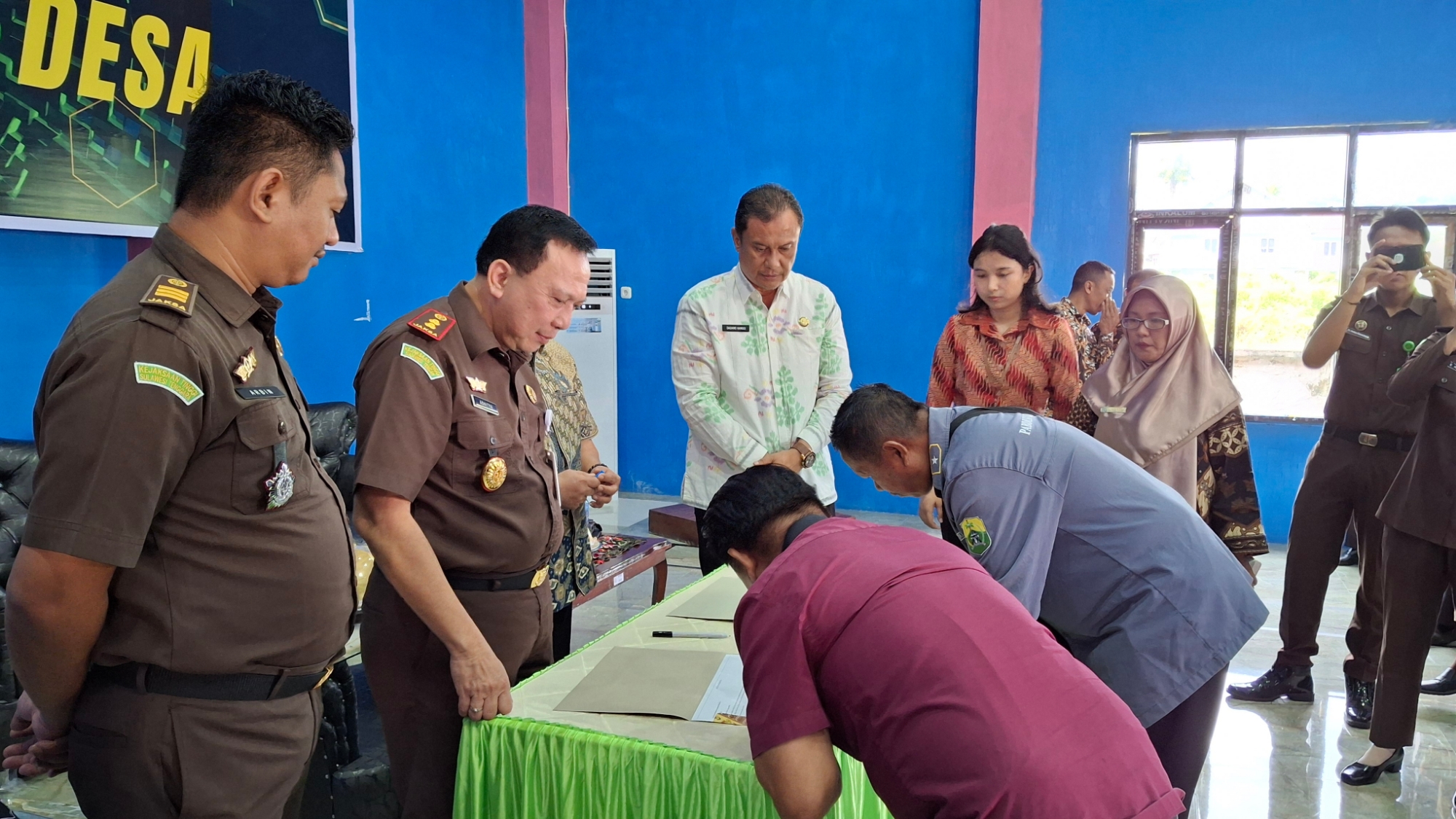 Program Jaga Desa, Kejari Buol Wujudkan Pengelolaan, Penggunaan Dana Desa Efektif, Akuntabel dan Transparan !