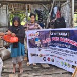 Peringati HPN Ke 79, KOPI Buol Dan FWIB Salurkan Bantuan Sosial