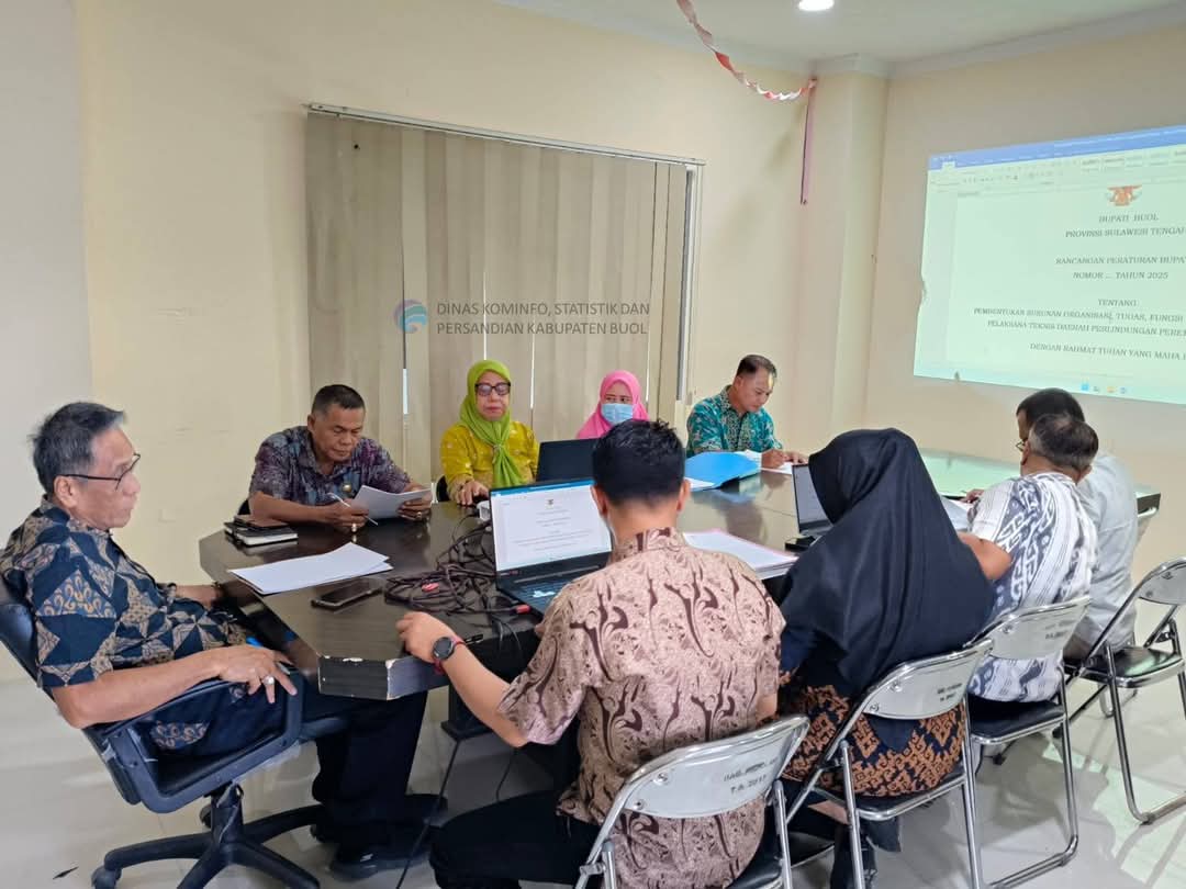Gelar Rapat, Pemkab Buol Bahas Dua Ranperbup !