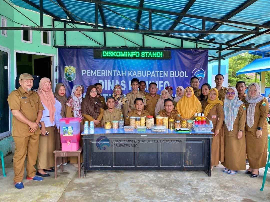 Hangatkan Suasana Pascalebaran, Diskominfo Buol Gelar Halal Bihalal Penuh Keakraban
