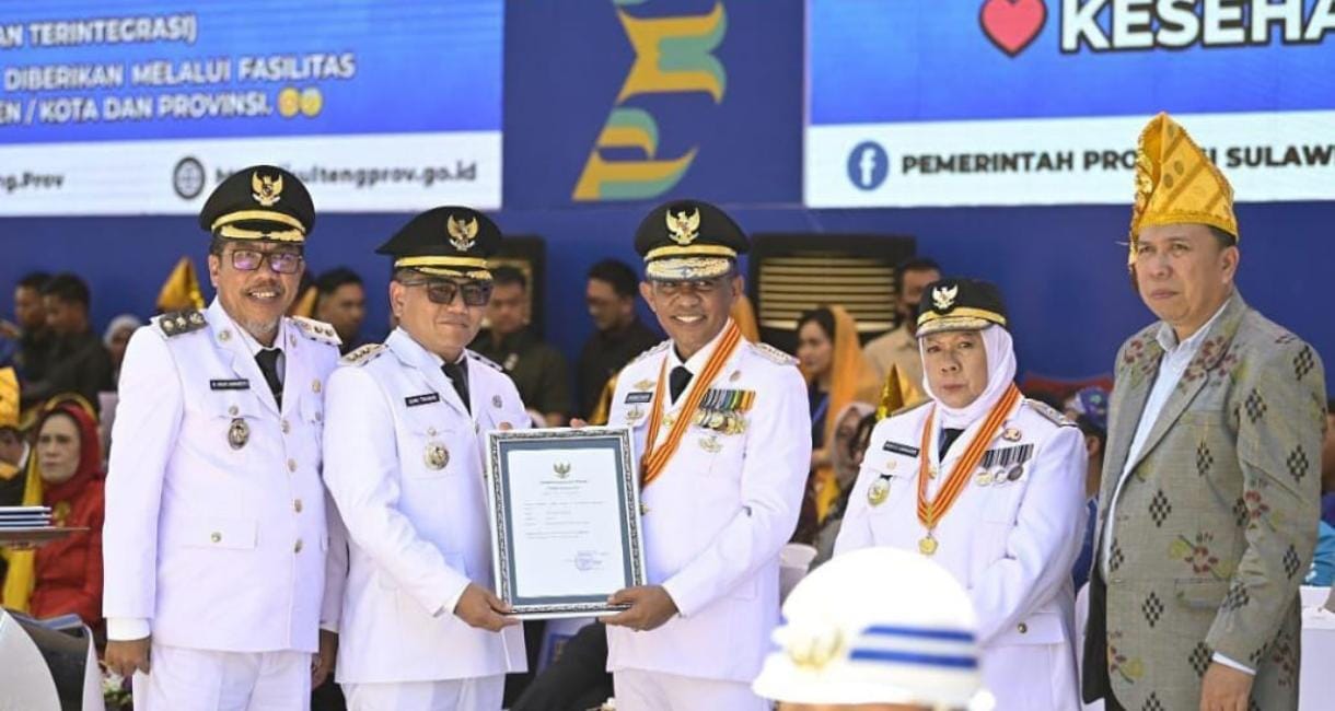 Bukti Nyata Sinergi Dan Dedikasi, Kab Buol Kembali Raih UHC Ke-8