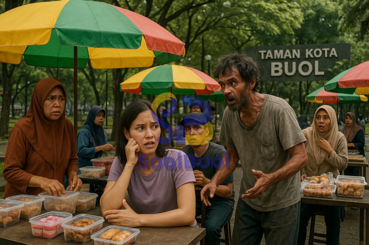 Warga Minta Perhatian, Seorang Pria Penjual Pucuk Ubi Di Duga ODGJ Perlu Pengawasan Serius!