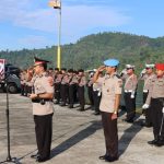 Upacara Tabur Bunga di Laut, Polres Buol Kenang Jasa Pahlawan di Hari Bhayangkara ke-79