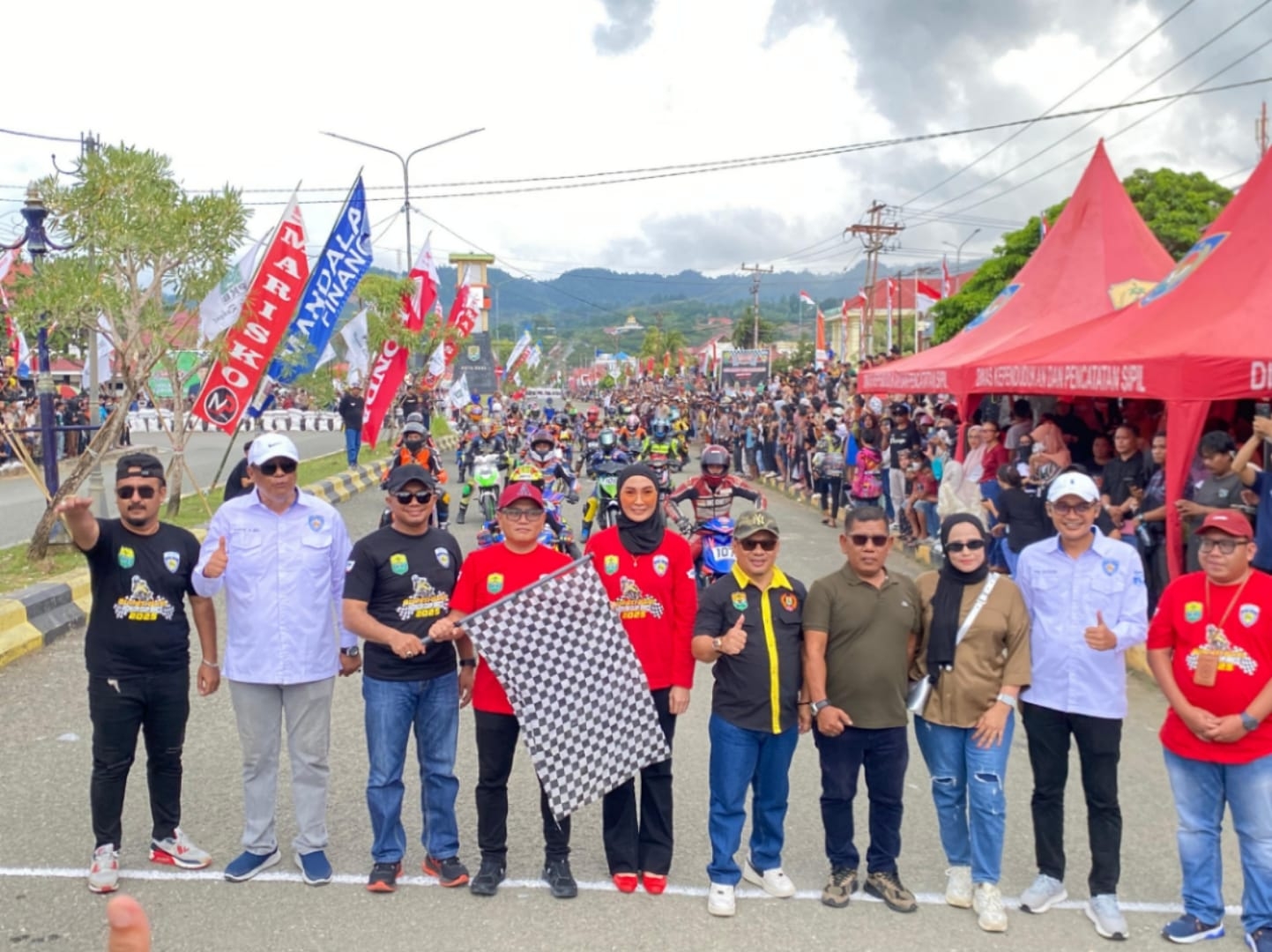 Gaspol! Bupati Buol Resmi Buka Honda Cup Race 2025, Ratusan Rider Siap Adu Cepat