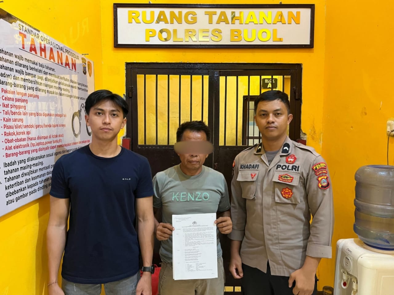 Polres Buol Tangkap Dukun Cabul, Cabuli Anak di Bawah Umur Dengan Modus Pengobatan Non Medis