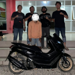 Resmob Buol Amankan Pelaku Curanmor NMAX Di Bunobogu
