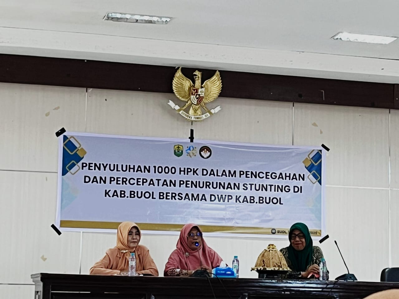Kabid P2KBP3A Wahida Hadiri Penyuluhan 1000 HPK Bersama DWP Kabupaten Buol