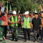 Dukung Program Nasional, Bupati Buol Gelar Peletakkan Batu Pertama Koperasi Merah Putih di Desa Tamit