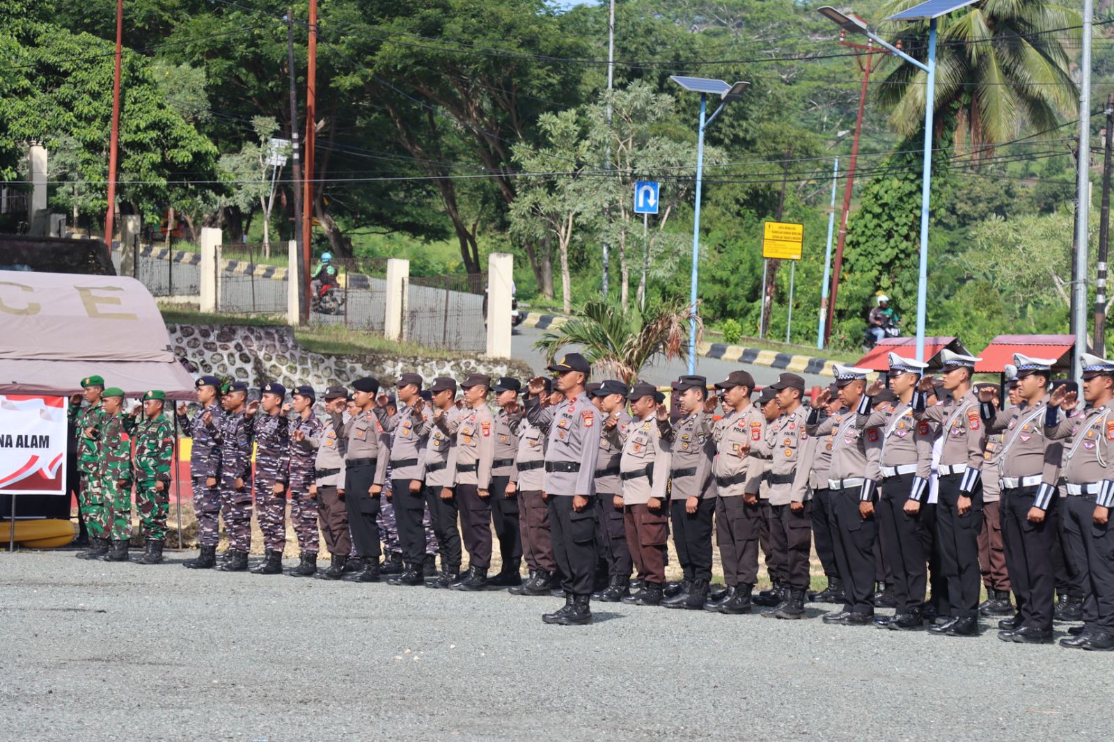 Polres Buol Gelar Apel Kesiapsiagaan, Pastikan Sinergi Hadapi Bencana Hidrometeorologi 2025