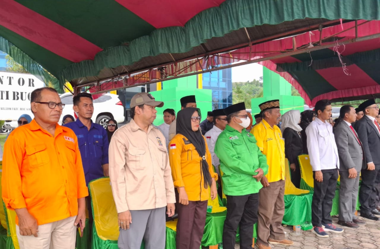 Wujudkan Semangat Nasionalisme, Perumdam Motanang Hadiri Upacara Hari Pahlawan