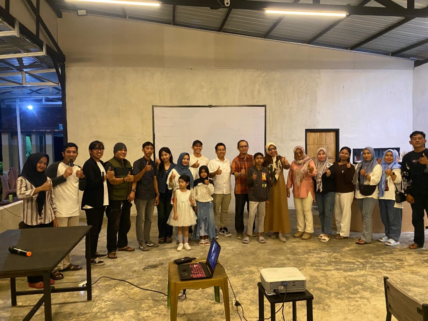 Launching Film “Dua Lebih Baik” Kolaborasi Dinas P2KBP3A Buol dan PT MCI Sukses Digelar di Distoria Cafe