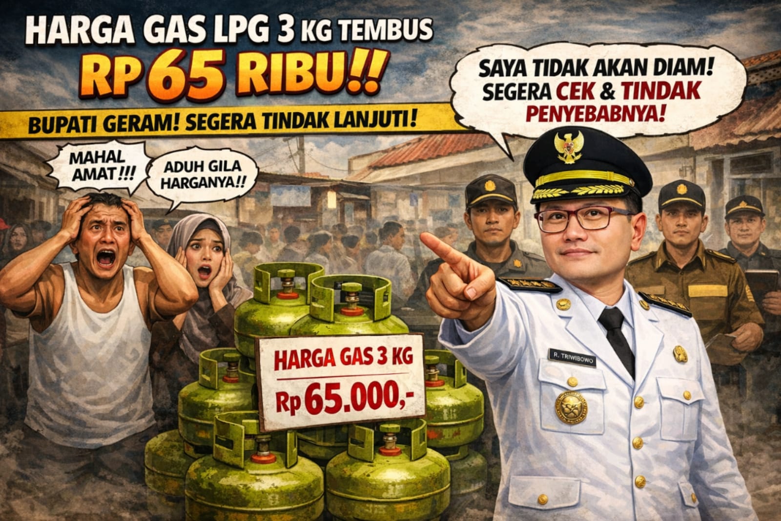Pangkalan LPG 3 Kg Nakal Resahkan Warga, Bupati Buol Instruksikan Razia Gabungan!