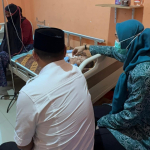 Bupati Buol dan Ketua TP-PKK Beri Dukungan Langsung Pada Bayi Penderita Stunting