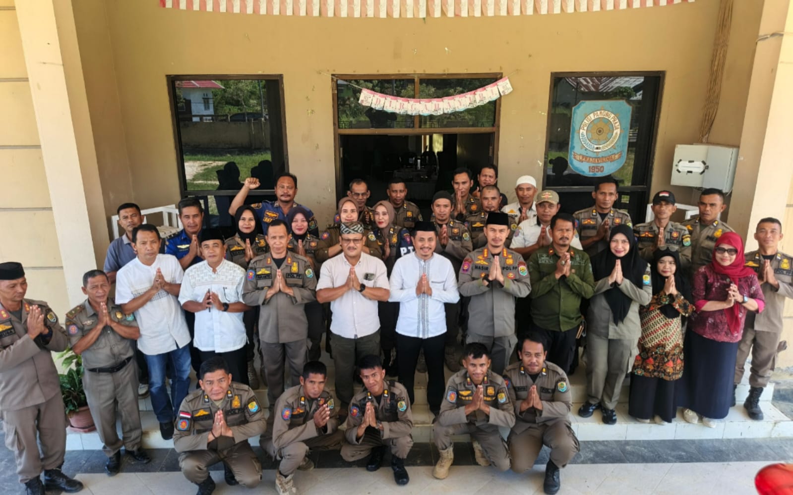 Satpol PP Buol Gelar Halal Bi Halal, Tekankan Kesabaran Dalam Menjalankan Tugas