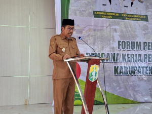 Buka Forum Perangkat Daerah 2026, Wakil Bupati Minta Program Tepat Sasaran dan Berkeadilan