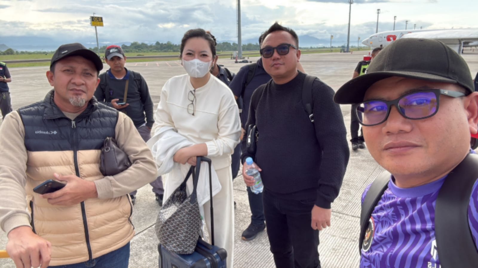 Menuju Rakor Asta Cita di Morowali, Sejumlah Bupati Sulteng Tertahan Akibat Kendala Teknis Pesawat