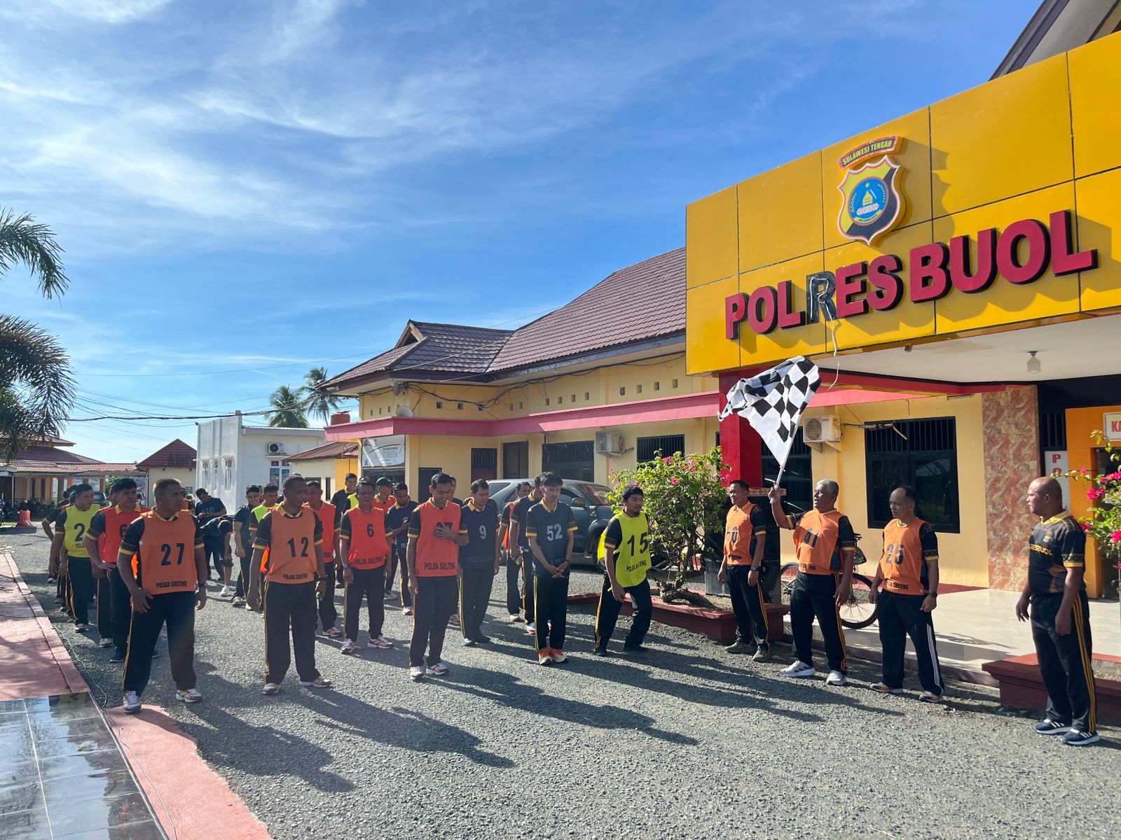 Polres Buol Gelar Tes Kesamaptaan Jasmani Semester I 2026, Jaga Kebugaran dan Kesiapan Personel