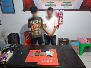 Amankan Sejumlah Barang Bukti, Resnarkoba Polres Buol Tangkap Dua Terduga Pengedar Sabu!