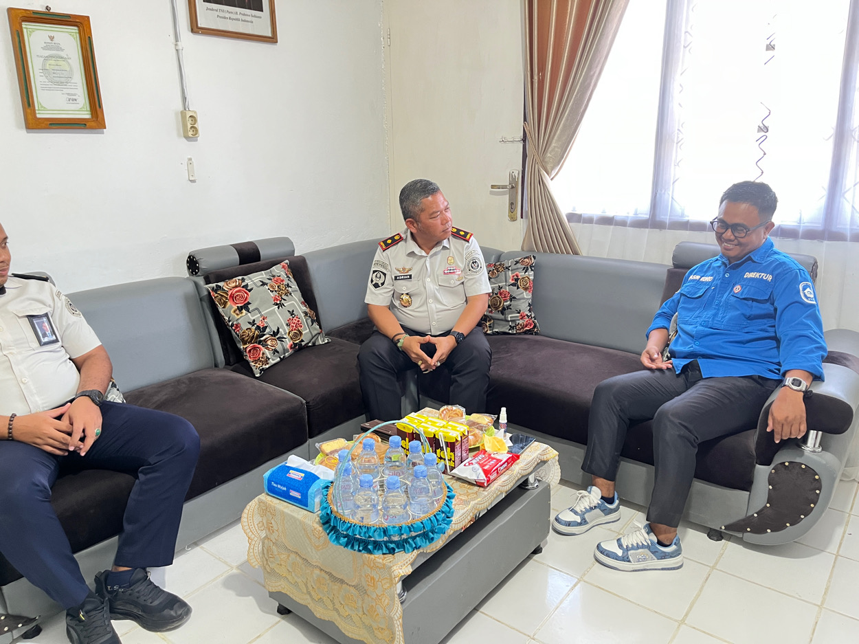 Kalapas Leok Kunjungi PDAM Motanang, Koordinasikan Penanganan Jaringan Air Bersih