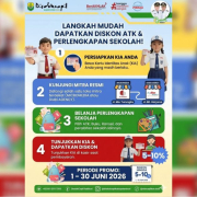 Disdukcapil Buol Dorong Kepemilikan KIA Lewat Program Diskon Perlengkapan Sekolah