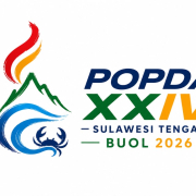 Mengangkat Ikon Lokal, Logo POPDA XXIV Sulteng 2026 Tampilkan Gunung Pogogul dan Kepiting Kenari