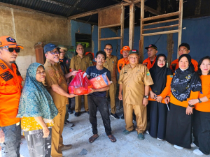 BNPB Kirim Bantuan Logistik ke Buol, Warga Terdampak Gempa Mulai Terima Bantuan
