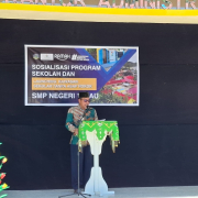 SMPN 1 Biau Jadi Pelopor Kawasan Tanpa Rokok Pertama di Buol, Wakil Bupati Tekankan Pentingnya Budaya Keteladanan
