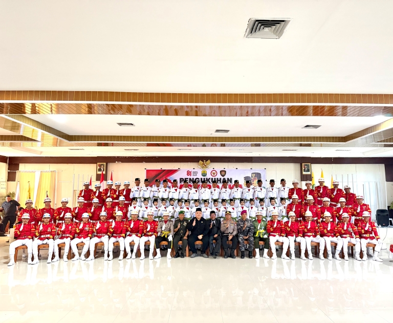 Paskibraka Buol 2026 Resmi Dikukuhkan, Siap Kibarkan Sang Merah Putih