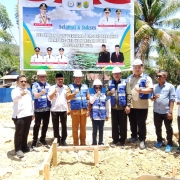 Dorong Ekonomi Pesisir, Gubernur dan Bupati Buol Groundbreaking Kampung Nelayan Merah Putih