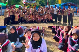 SDN 22 Biau Tunjukkan Semangat Kepramukaan di HUT Pramuka ke-65
