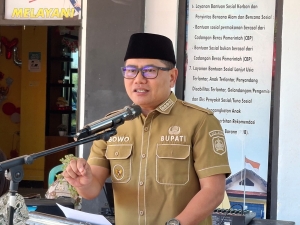 Bupati Buol Resmikan Pendistribusian Kartu Keluarga Sejahtera bagi 744 Keluarga Penerima Manfaat