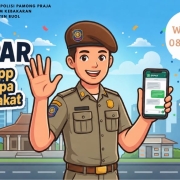 Tak Perlu Ribet! Warga Buol Kini Bisa Lapor Satpol PP Cukup Lewat WhatsApp