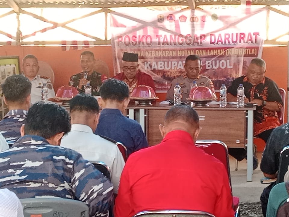 Pemkab Buol Perkuat Satgas Karhutla, Sekda Tekankan Koordinasi dan Kolaborasi