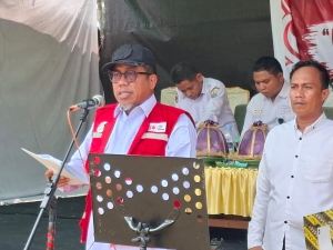 Wabup Buol Buka KEMBARA IV PMR-PMI di Bumi Perkemahan Gunung Sanzibar